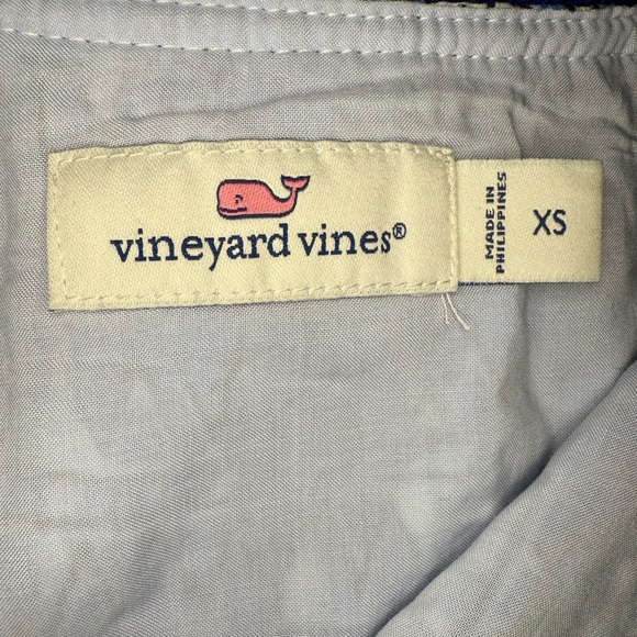 Vineyard Vines Cay Scarf Print Pin Tuck Dress - Picture 7 of 9